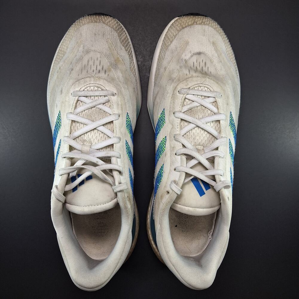 Adidas Supernova 3 White Lucid Lemon Arctic Fusion Shoes HQ1806 Men's Size 10 - Picture 8 of 13
